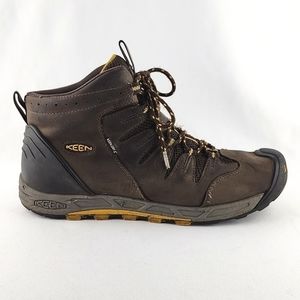 Keen Men's Bryce Mid-Cut Waterproof Brown Hiking Short Boots Lightweight Sz 11.5